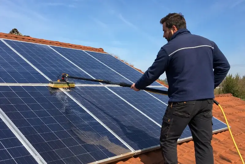 Nettoyage et entretien de panneaux solaires à Vacquiers