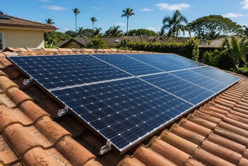 Installation de panneaux solaires à Vacquiers